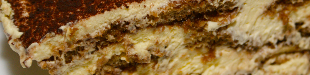 Dettaglio tiramisù