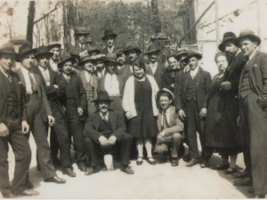 Francia anni ’30 Clermont-Ferrand - gruppo di treppolani