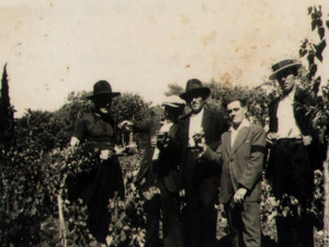 Tolone 27 luglio 1933 – Paolo Cortolezzis “Paulin de Sante”, Sisto Cimenti “da Vosie” e Evaristo Cortolezzis