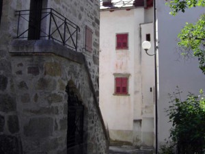 Particolare della casa “Zanier” – Treppo Carnico