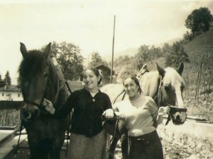Maria Cortolezzis “Miute” e la madre Luigia Morocutti