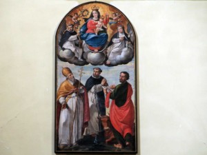 Pala "Madonna del Rosario con Bambino"