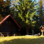 Vista del Casone e della ancona realizzata da Bruno Colledanni