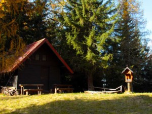 Vista del Casone e della ancona realizzata da Bruno Colledanni