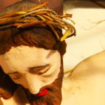 Dettaglio del Cristo in croce