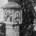 Immagine storica dell'ancona sotto la neve