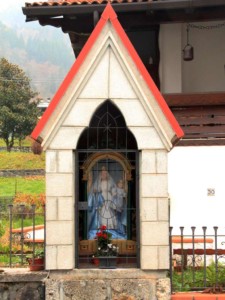 L'ancona fu costruita alla metà dell'800