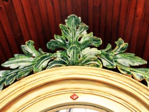 La volta interna finemente decorata