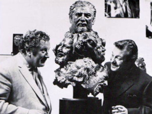 Enzo Plazzotta e Peter Ustinov