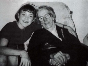 Padova 1988 - Caterina assieme alla sua nipotina Anna