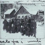 Foto con i commilitoni, slovenia 22 gennaio 1942