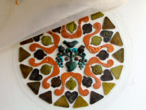 Ecco il rosone in tutta la sua bellezza