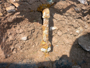 Dettaglio dello stato di un allacciamento idrico in via Roma