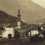 Prima metà dell’800 - Veduta del fabbricato che ospiterà il Cristofoli