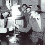 Febbraio 1956 - Due simpatici giocatori di morra al Cristofoli