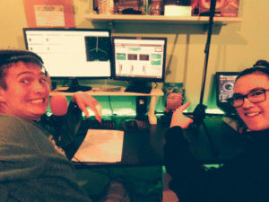 Chicco Sound e Dj Evan durante la diretta del Chicco Sound Show