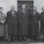 I fratelli Lazzara: da sinistra Emma, Basilio, Vittorio, Pietro e Rosa