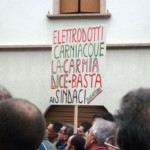 Novembre‎ ‎2010 - Da Cercivento a Paluzza per manifestare contro la privatizzazione dell'acqua e contro l'elettrodotto