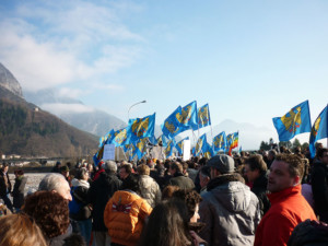 Gennaio 2011 - Oltre 3000 persone presenziarono quel giorno. Era il nostro NO alla privatizzazione di un bene pubblico così importante