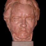 L'opera donata al Comune di Treppo Carnico raffigurante Ludwig van Beethoven