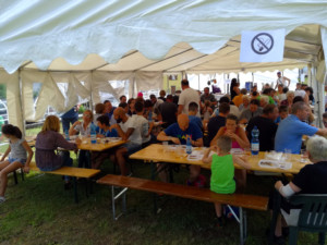 Il pranzo in compagnia