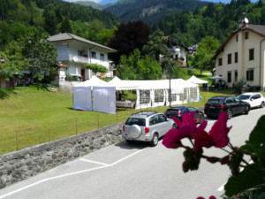 Tutto pronto per la festa