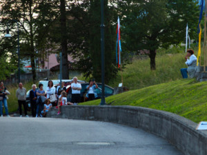 L'inizio della presentazione con un richiamo particolare...