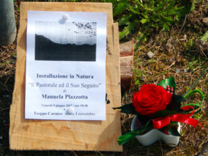 Dettaglio dell'invito agli abitanti di Treppo Carnico