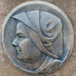 Ritratto di Maria Frigeri realizzato da Vittorio Urbano