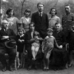 14 maggio 1933 - Foto di gruppo con figli e nipoti
