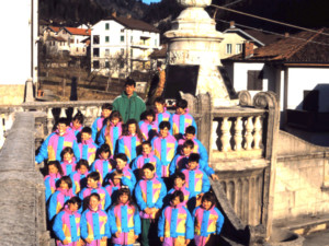 Foto di Gruppo con le famose divise invernali