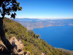 Vista dalla cima del vulcano San Pedro a 3000slm