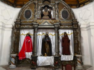 Altare della chiesa di Sacapulas