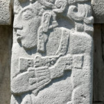 Uno degli innumerevoli Bassorilievi Maya a Palenque