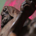 Il momento della sua crocifissione