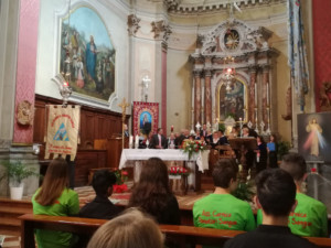 Il coro di Treppo ha accompagnato la cerimonia religiosa.