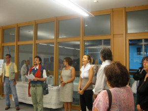 La sala gremita durante la presentazione