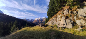 Una panchina per una pausa di contemplazione