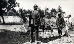 Le spoglie di Tonin prima della sepoltura