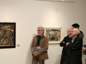 Il professor Collovini e il Maestro Sergio Colussa